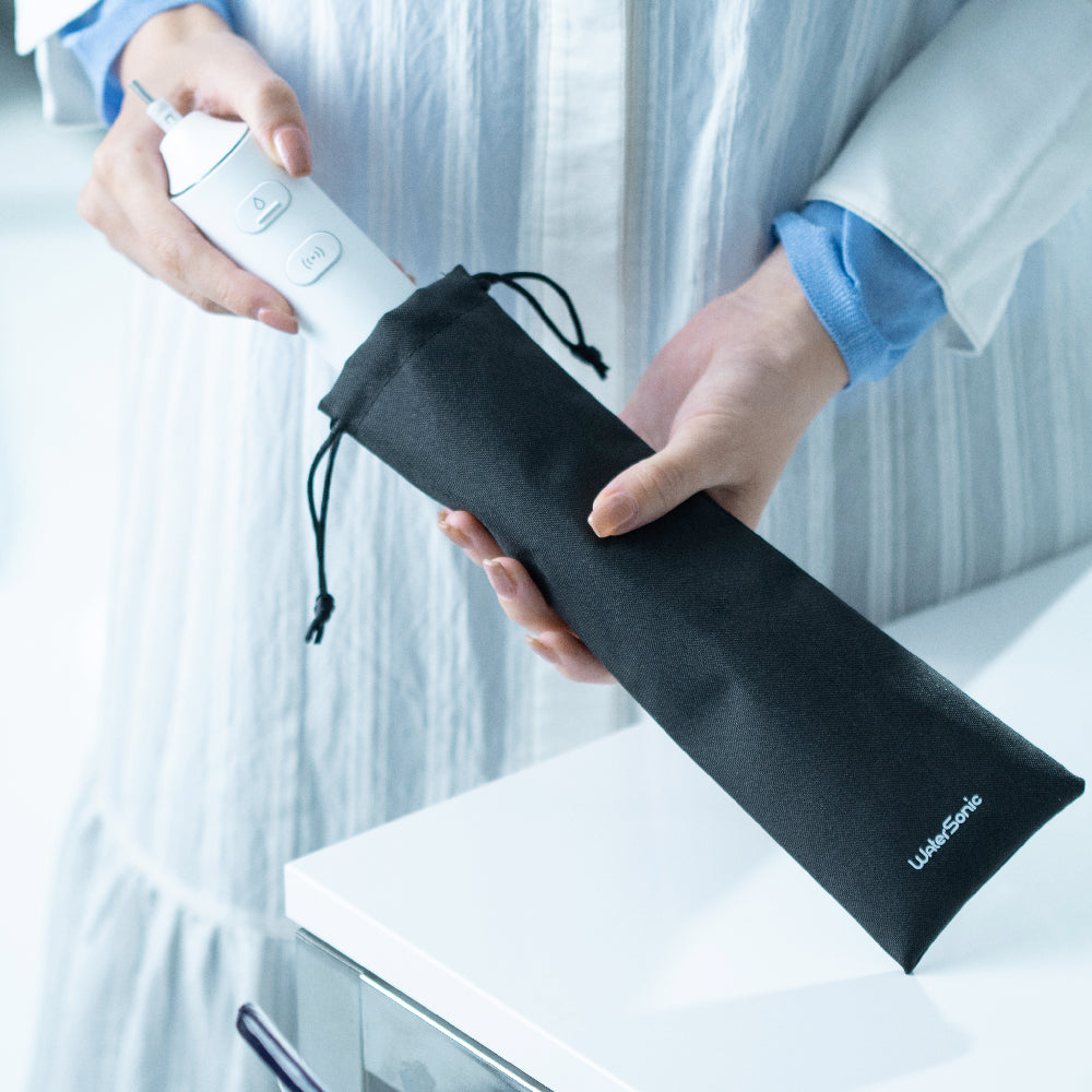 【 100個限定 25%OFF 】口腔洗浄器と音波振動の同時使用 Water Sonic ウォーターソニック 水流音波歯ブラシ本体