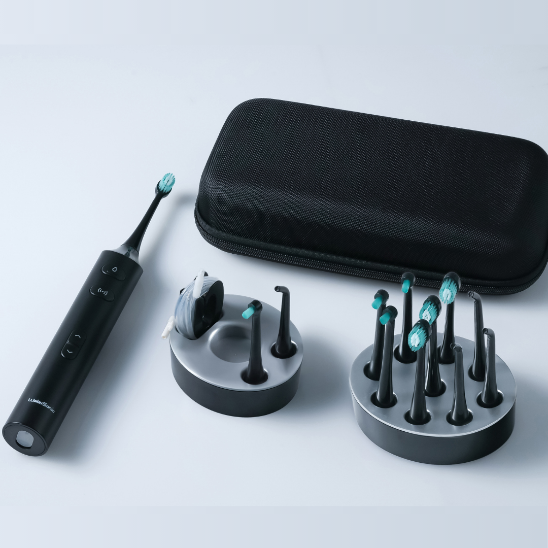 【100個限定 30%OFF】Water Sonic フルセット  口腔洗浄器と音波振動の同時使用 ウォーターソニック